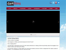 Tablet Screenshot of dai4films.com